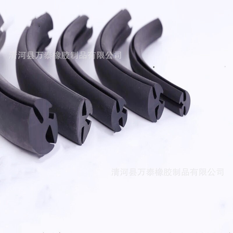 汽车挡风玻璃密封条 车用玻璃橡胶条 三口密封条 车窗接角密封条