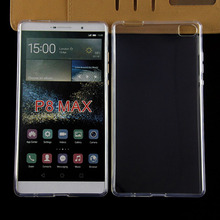 适用Huawei P8 Max 光面防水纹手机保护套外壳透明TPU素材
