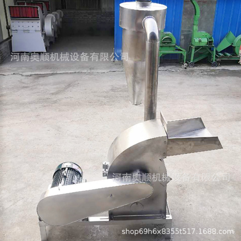 直销不锈钢锤片粉碎机 食品药材粉碎机 多功能白糖陈皮粉碎机