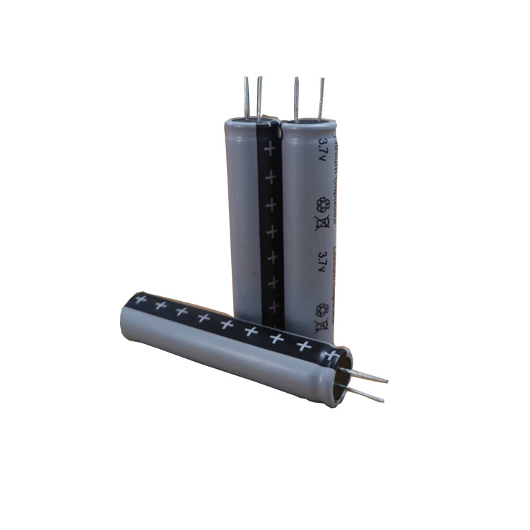 小圆柱电容式锂电池13600 3.7V900毫安电动牙刷温度计充电电池