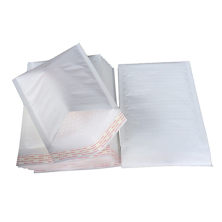 白色牛皮纸气泡袋 快递物流防震防潮20*25加厚复合袋 信封批发|ms