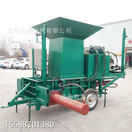 红河全自动秸秆套袋打包机视频 青储打包机图片及价格 维护方便