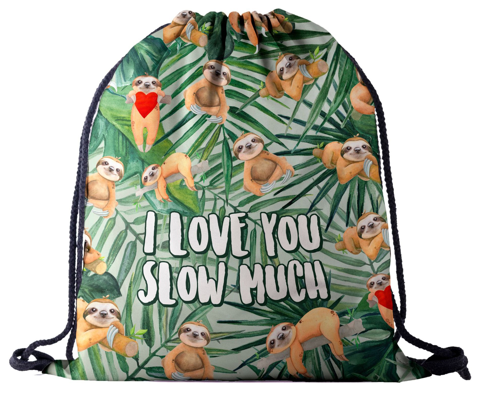 Waterproof Animal Flower Travel Street Drawstring Backpack display picture 21