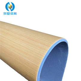 4.5mm厚室内篮球场PVC地板卷材木纹板材商用运动用锁扣自流平地板