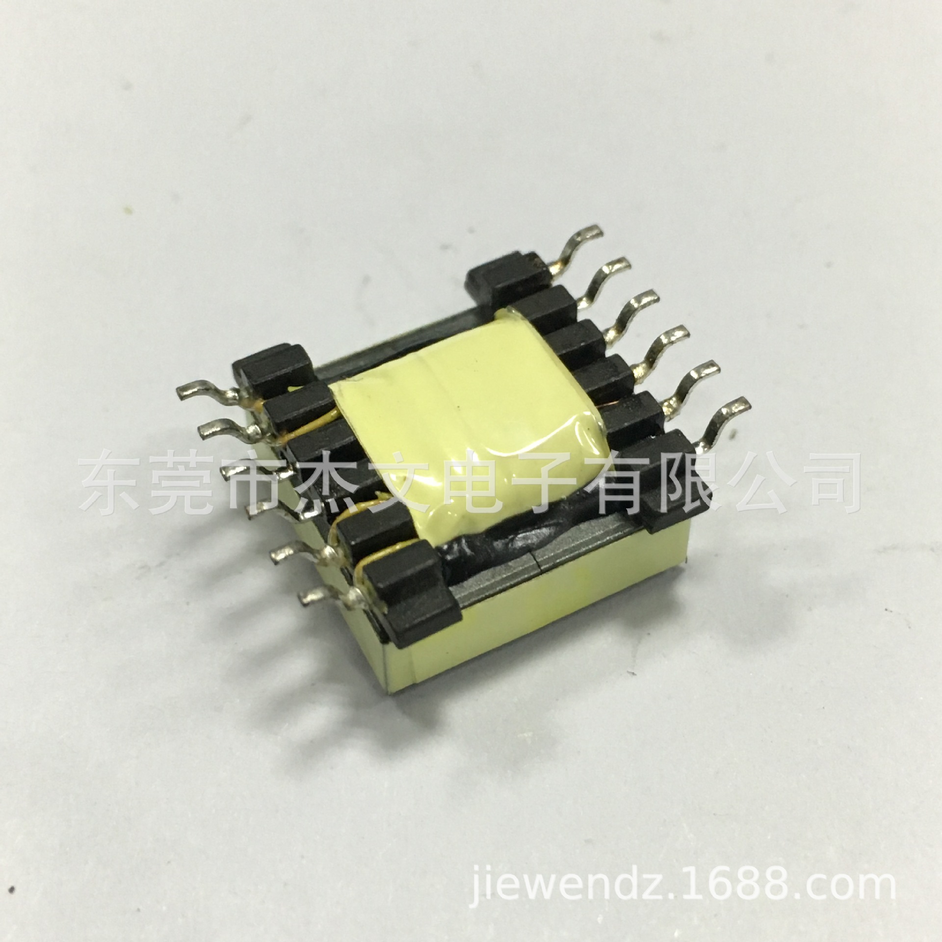 SMT EFD15 6+6贴片变压器带钢夹编带包装可来图来样定制欢迎咨询