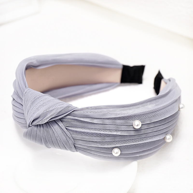 Pearl Knotted  Korean Hot-selling Headband display picture 9