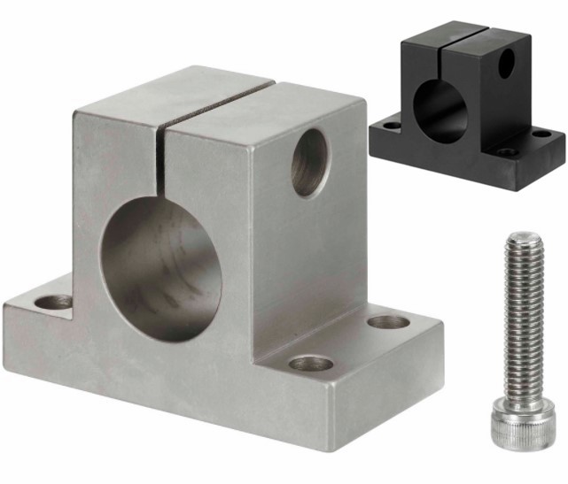 光轴支座加厚光轴支座加强光轴固定支撑座光轴钢支座光轴固定