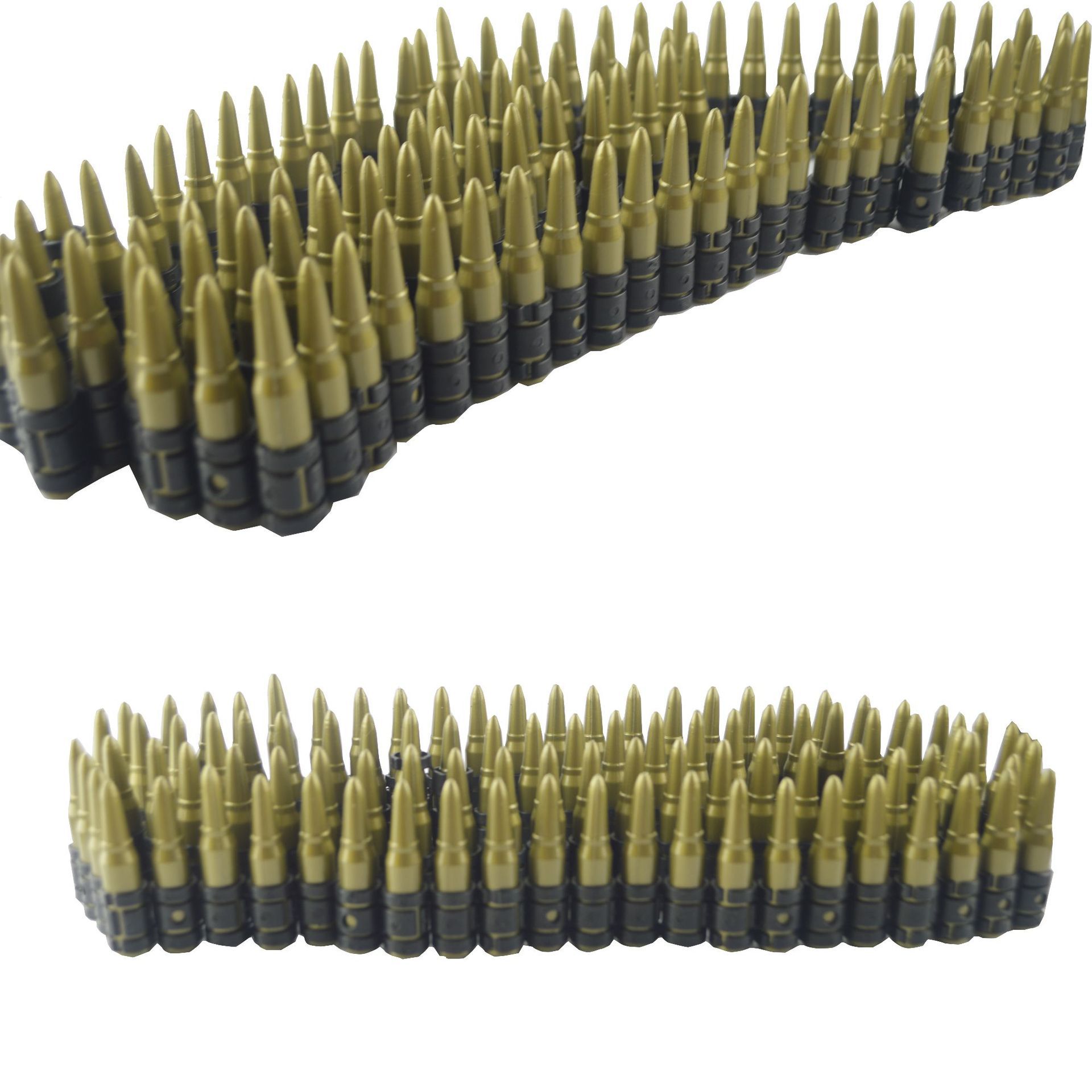 万圣节道具机枪子弹带机枪道具子弹肩带单颗可拆版CS游戏道具