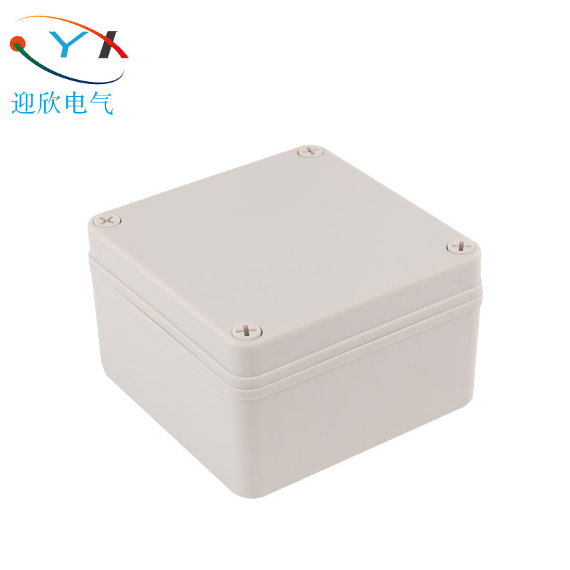厂家直销125*125*75电缆防水盒防水接线盒分线盒塑料防雨开关盒