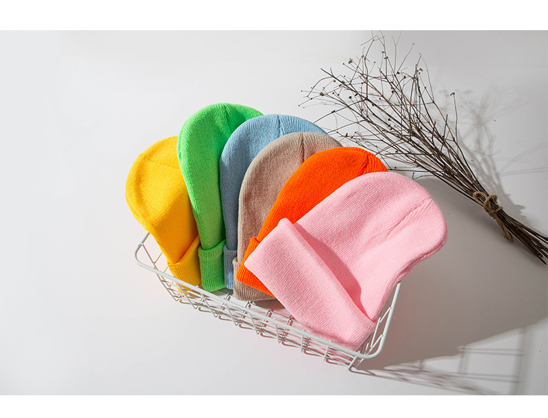 126g Weight Wool Cap Hats Type Daily Occasion Acrylic Material Solid Color Pattern Winter Season Women'S Gender Sewing Design Simple Style Style Crimping Rim Women'S Simple Style Solid Color Sewing Crimping Wool Cap 13