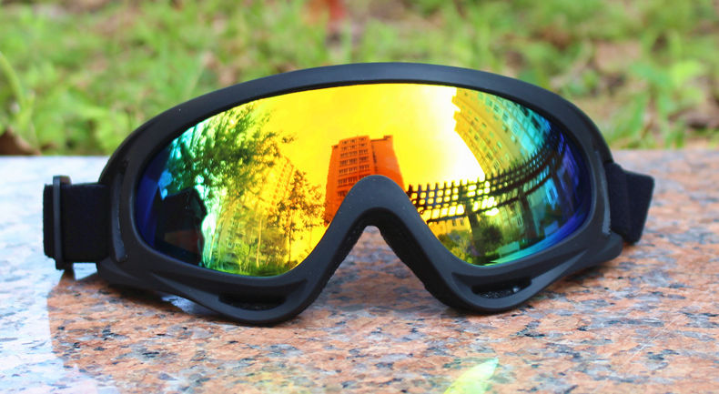 Sport Einfarbig Pc Bikerin Vollbild Sport Sonnenbrille display picture 3