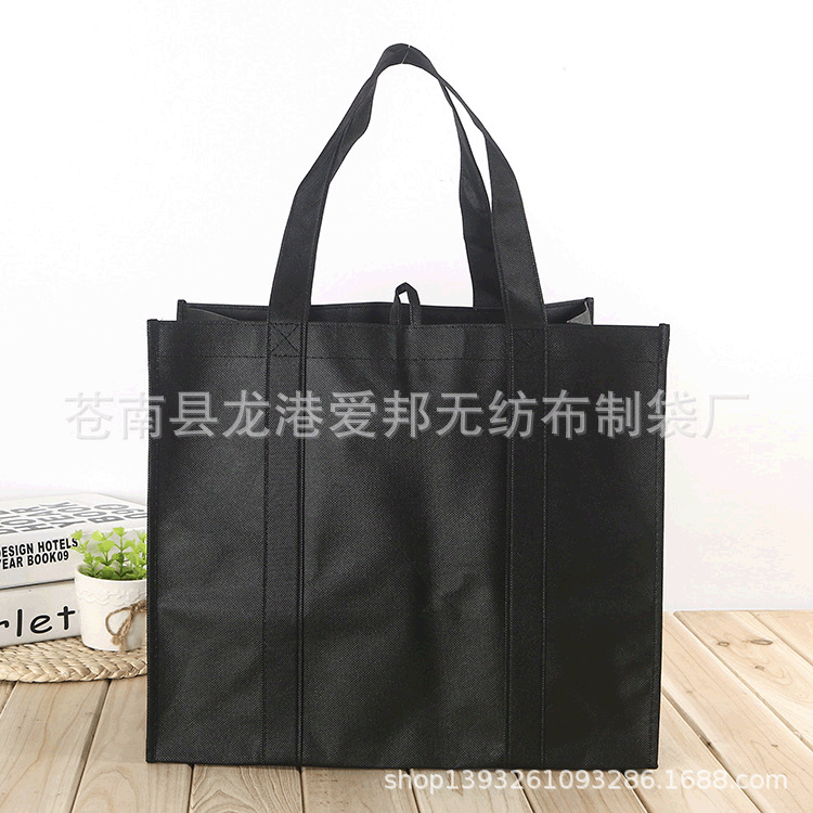 定制彩印服装服饰无纺袋 空白广告促销礼品手提购物袋