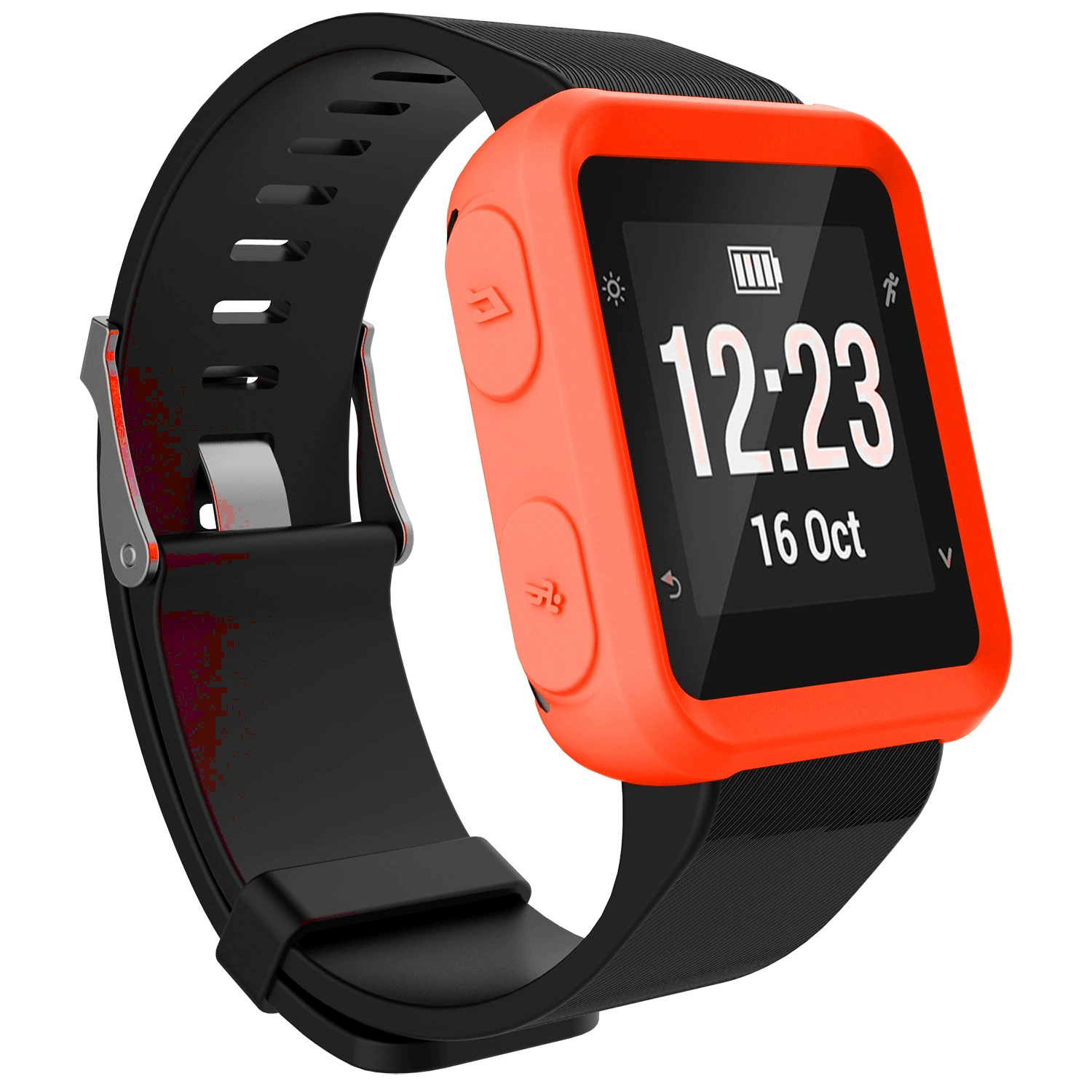 Подходит для силиконовой защитной оболочки Jiaming Garmin Forerunner 35 против царапин, мягкий клей, защитная крышка, мягкая