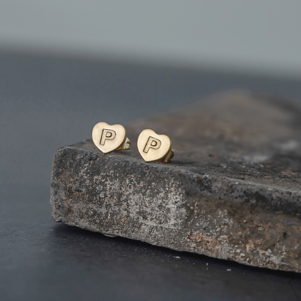 Nouvelles Boucles D&#39;oreilles Anglaises 26 Lettres display picture 6