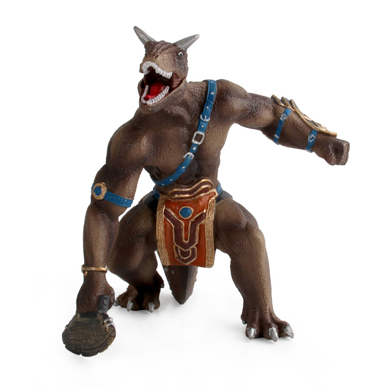 Nuevo modelo transfronterizo juguete hoz cuerno de dragón Pluma de dragón Dragón de uñas dragón espina dorsal Dragón Tyrannosaurus Dragón Guerrero