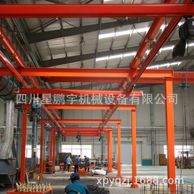 四川新都厂家直销KBK柔性起重机行车航吊 KBK行车 kbk起重机 行吊