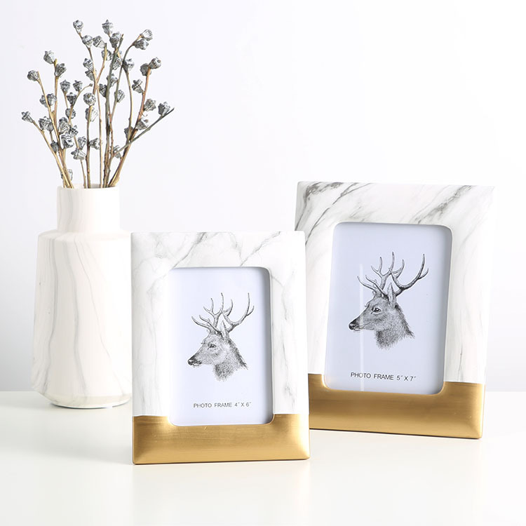 Nordic Modern Ceramic Photo Frame Model Room Living Room Creative Home Furnishings Nordic Decorations Texture Ornaments