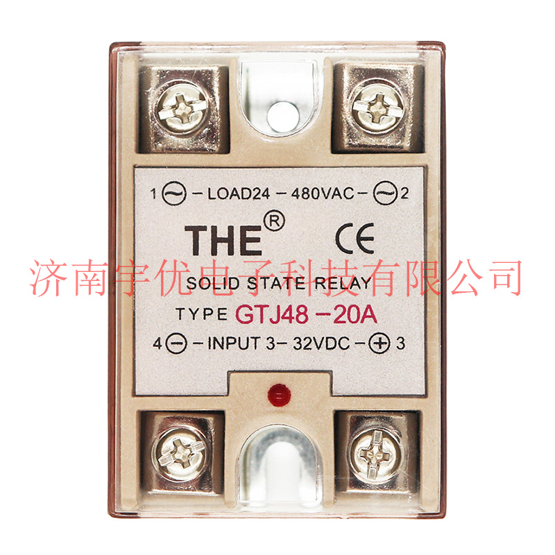 THE无锡天豪 GTJ48-20A 安装式单相交流固态继电器480V 全新现货