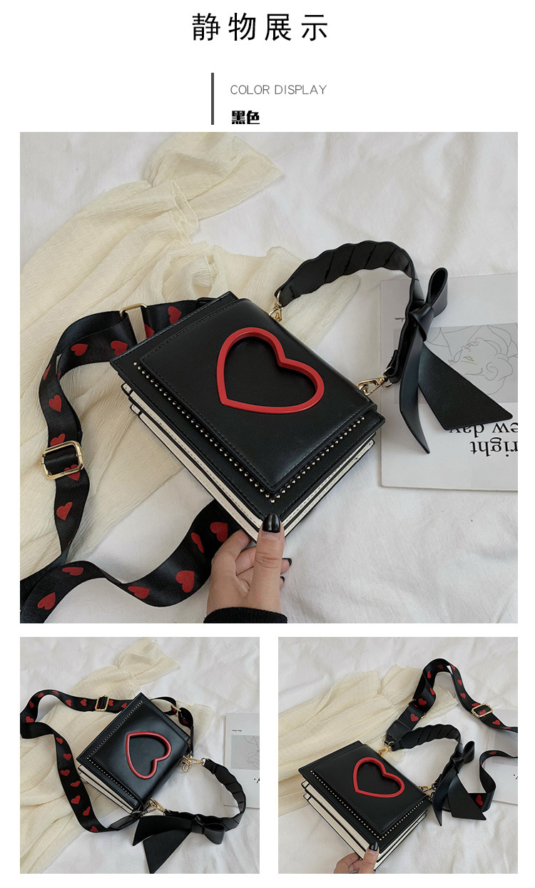 Fashion All-match Shoulder Bag Love Lady Handbag  Crossbody Bag display picture 5