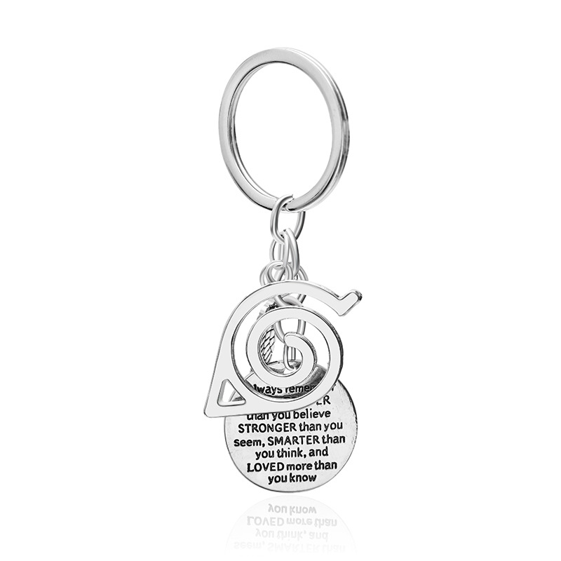 Fashion Simple New  Key Chain  Lettering Key Chain Aalways Remeber You Arebraver Keychain Nihaojewelry Wholesale display picture 7