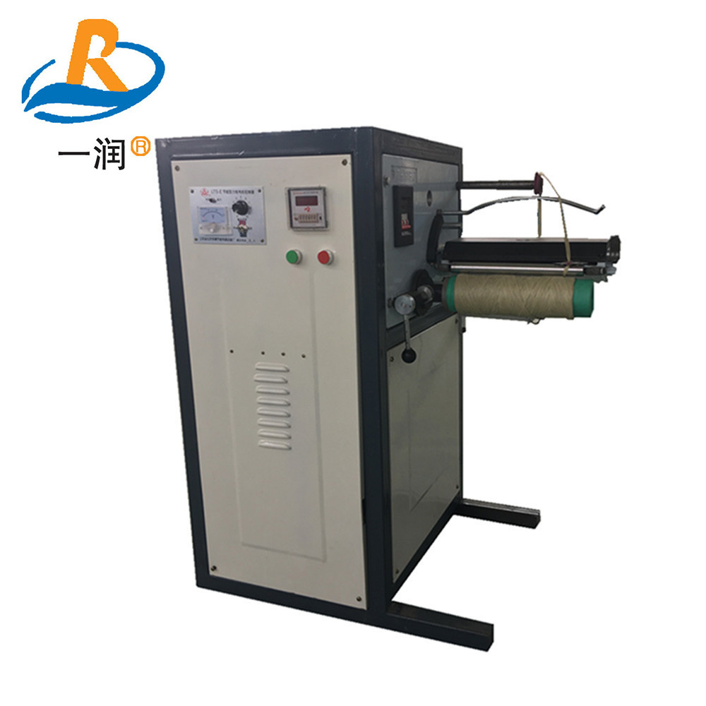 莱州一润机械棉布条打轴机棉麻线绳膜络筒机打轴机