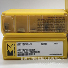 APMT1135PDER FS SPMIC9美國肯納刀具機夾銑刀片機床R0.8面銑刀粒