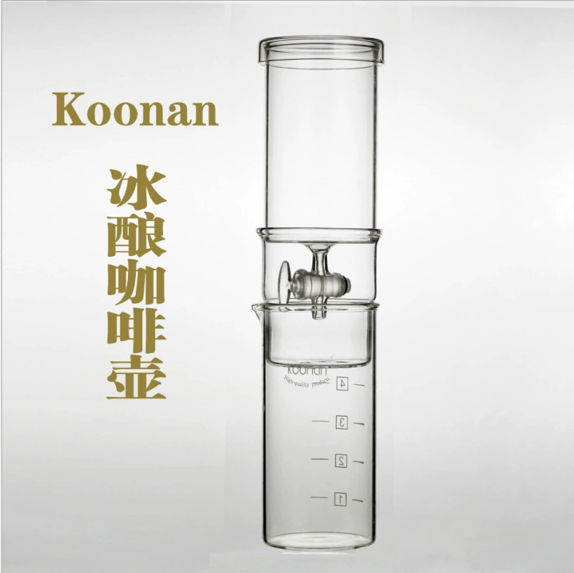 Капельный горшок для льда, стеклянный кофе, кофеварка для приготовления льда, бытовая кофемашина для приготовления льда, бытовой кофейник 400 мл