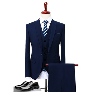 Professional suit suit men’s business slim suit formal dress bridegroom wedding dress