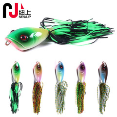 NEWUP Lure Frog Artificial Plastic Hard Baits 10CM-10.5G Realistic Frog Baits for Blackfish Fishing Tackle Wholesale