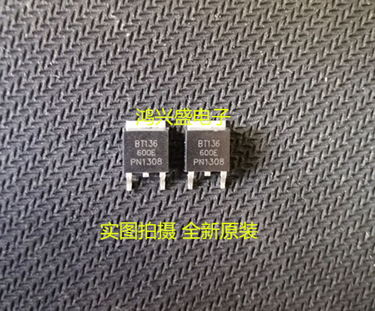 原装全新BT136S-600E BT136-600E双向可控硅4A600V TO-252封装