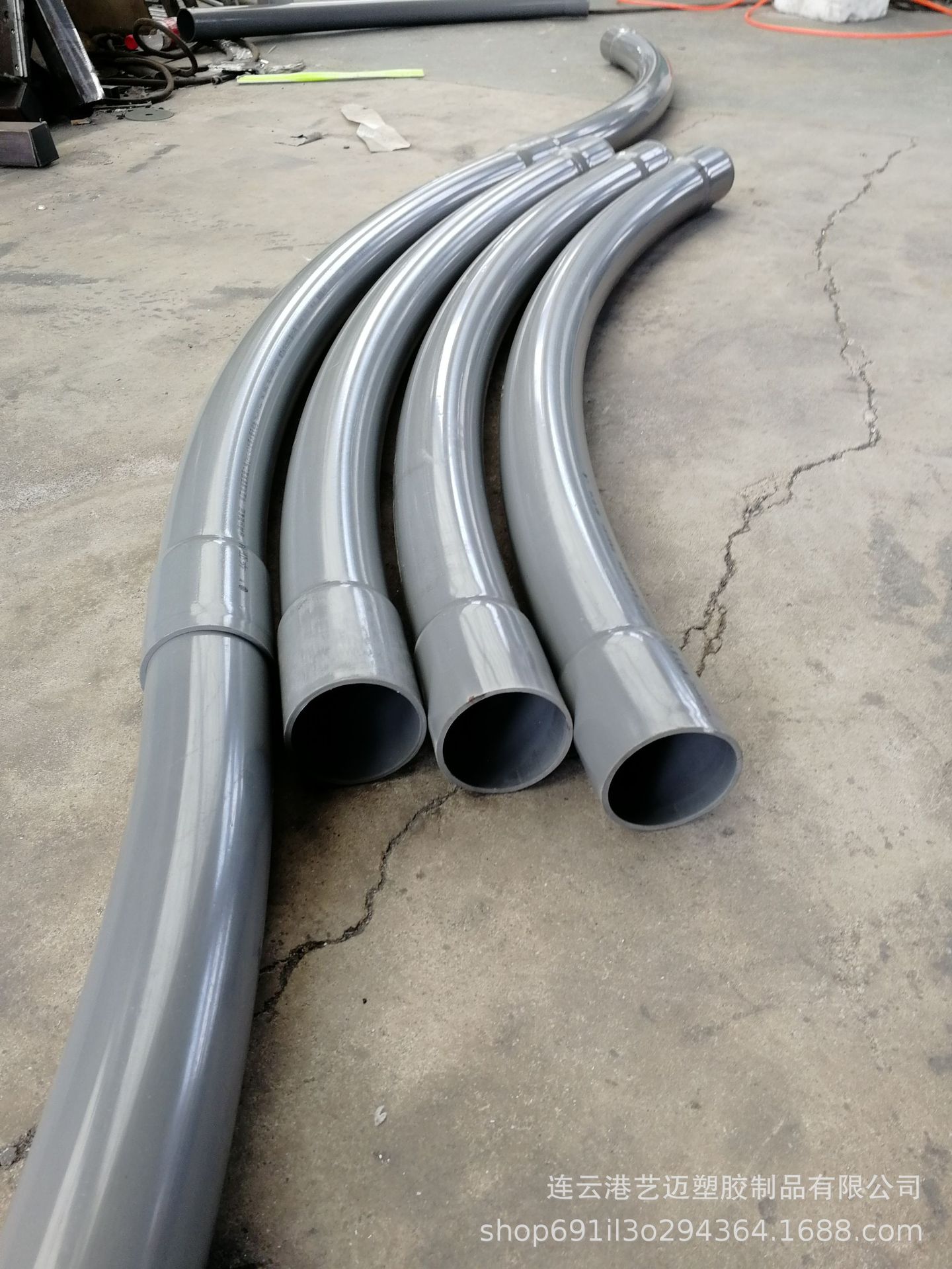 直径75弯管大弧度pvc管 可按需定制