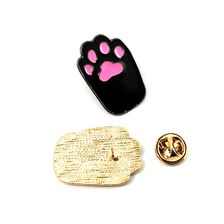 Cute Style Cute Pin Paw Print Alloy Enamel Unisex Brooches