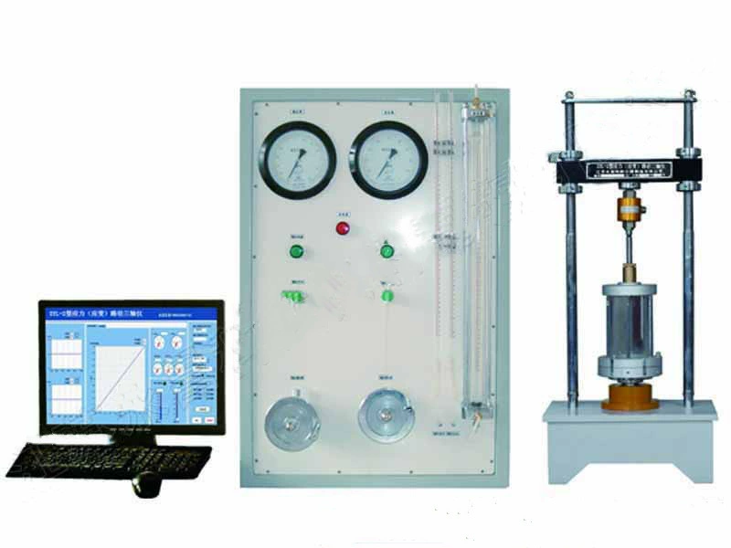SYL-2 напряжение/деформация/путь/трехосный прибор