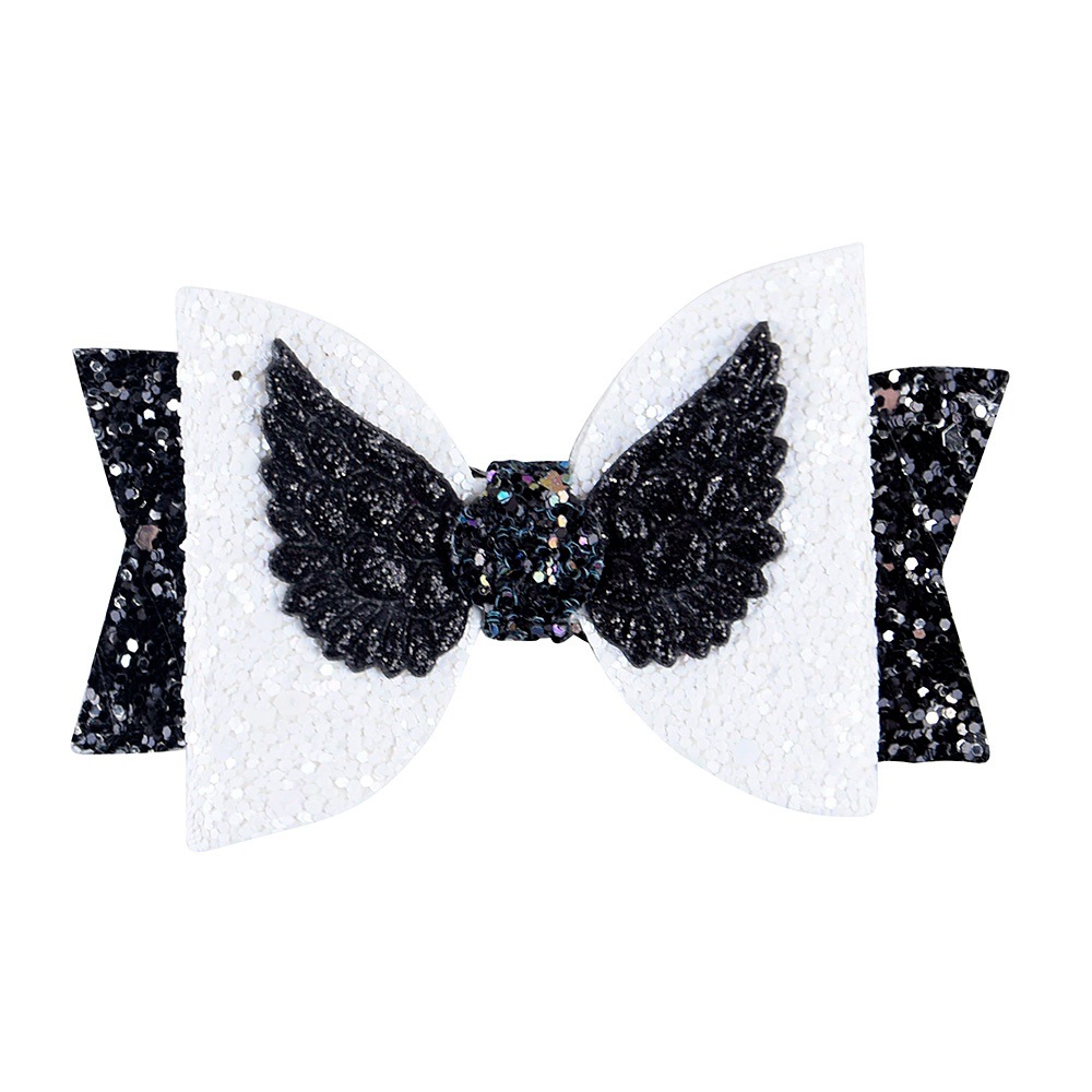 New Cute Three-dimensional Angel Wings Sequins Children's Hair Accessories display picture 3