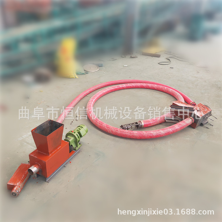 恒信生产直供220V家用软管吸粮机厂家 高产量草粉小型吸粮机设备
