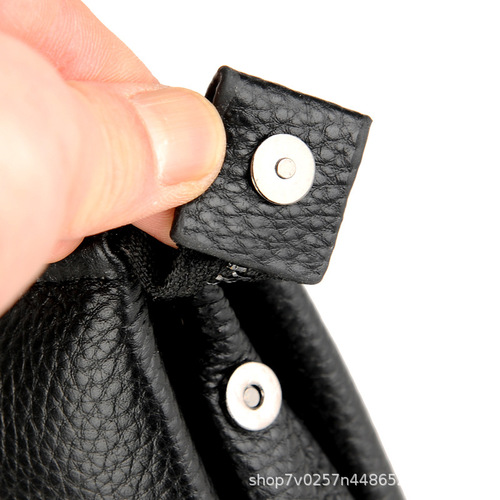 Men's Handbag, Men's Genuine Leather Bag, Business & Casual Clutch, Cowhide Envelope Bag, Men's Large-Capacity Wallet