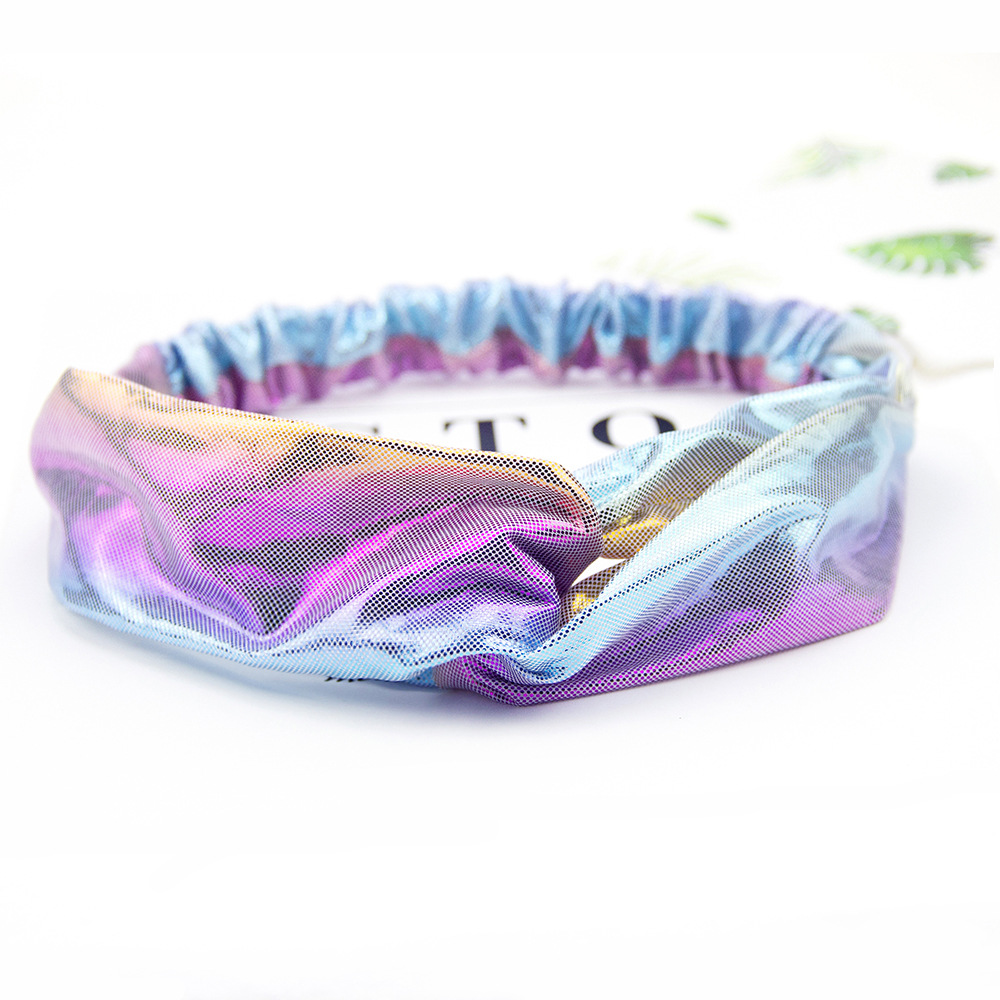 Women's Streetwear Round Colorful Cloth Hair Band display picture 12