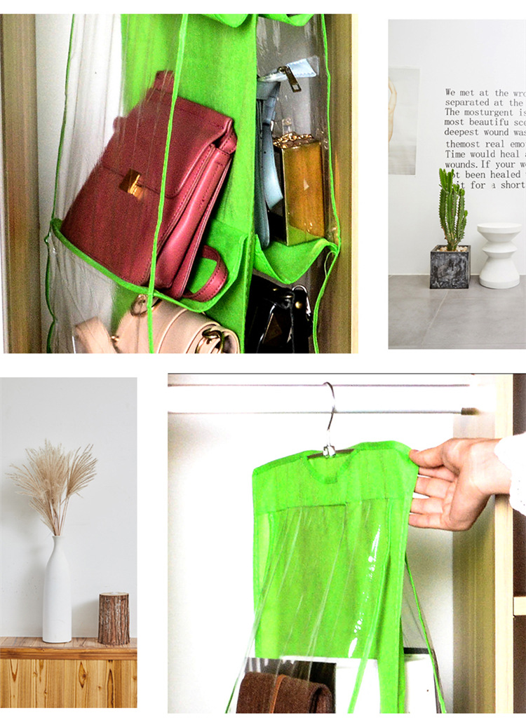 560g Weight storage bag Storage & Cleaning 1 Piece Quantity Fashion Color Matching Color Contrast Pattern Nonwoven Storage Bag 1 Piece