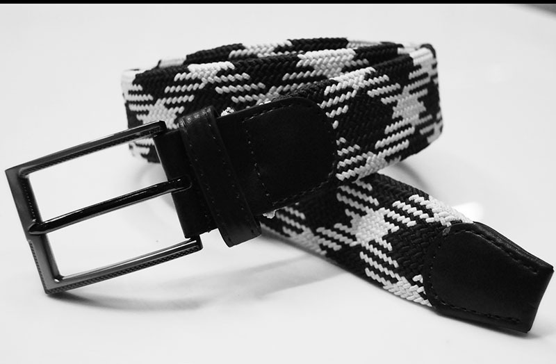 Factory Wholesale Elastic Woven Belt Internet Popular Casual Pin Buckle Women's Canvas Belt Men's Elastic Belt