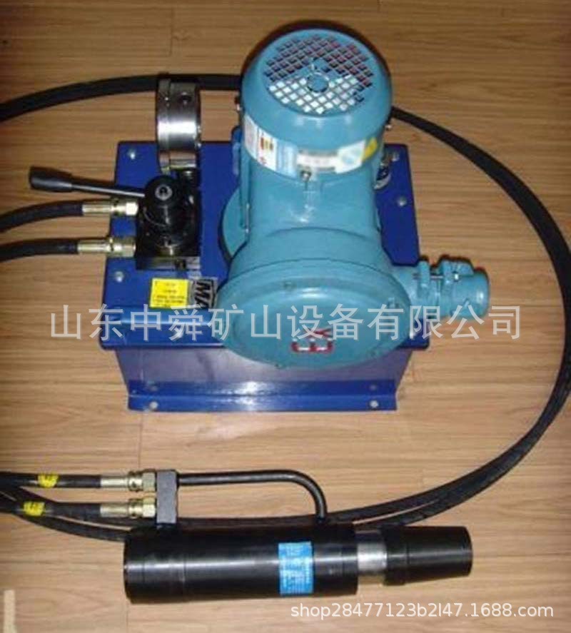 电动锚索张拉机具 中舜制造煤矿MD15-180/55型电动锚索张拉机具