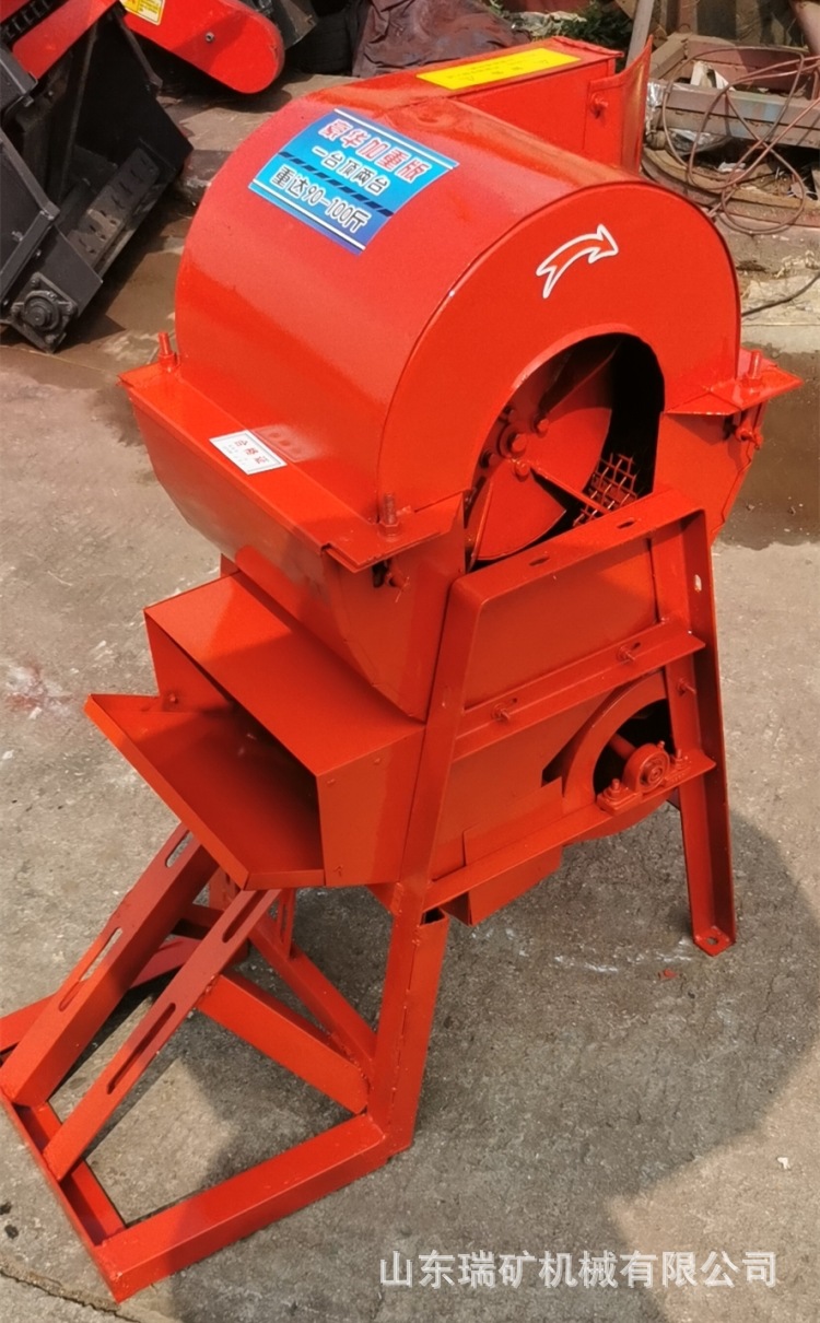 水稻小麦脱粒机家用小型谷子脱皮打粒机水稻小麦脱粒机