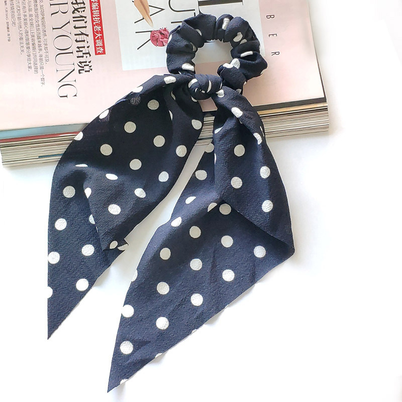 Simple Polka Dot Elastic Hair Scrunchies display picture 9