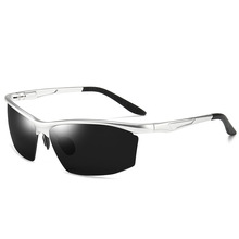 新款偏光太陽鏡男士戶外運動駕駛釣魚墨鏡鏡鋁鎂眼鏡8005廠家批發