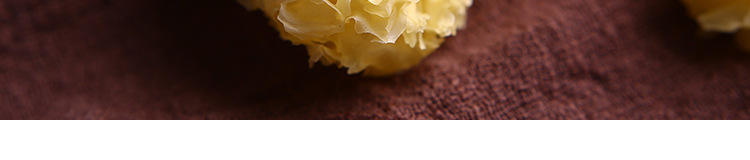 Dried Small Snow Fungus Silver Ear Mushroom 500g Yunnan White Wood Ear for Soup and Dessert details