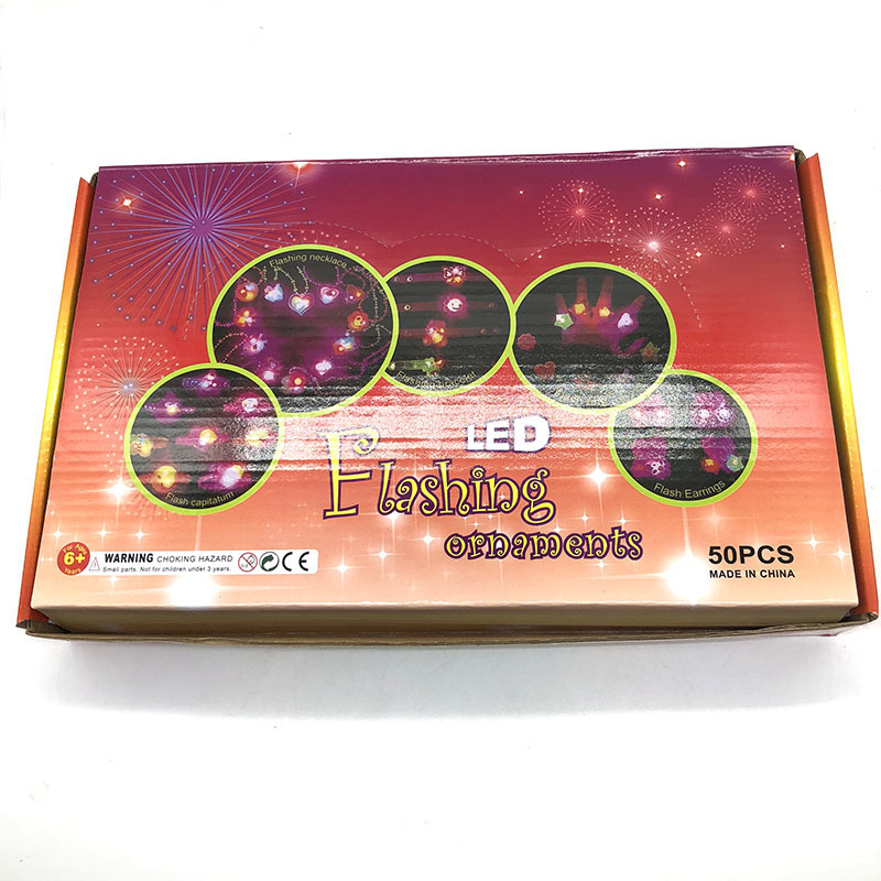 Luminous Finger Light Blister Card Flashing Laser Light Colorful Led Light Wholesale display picture 7