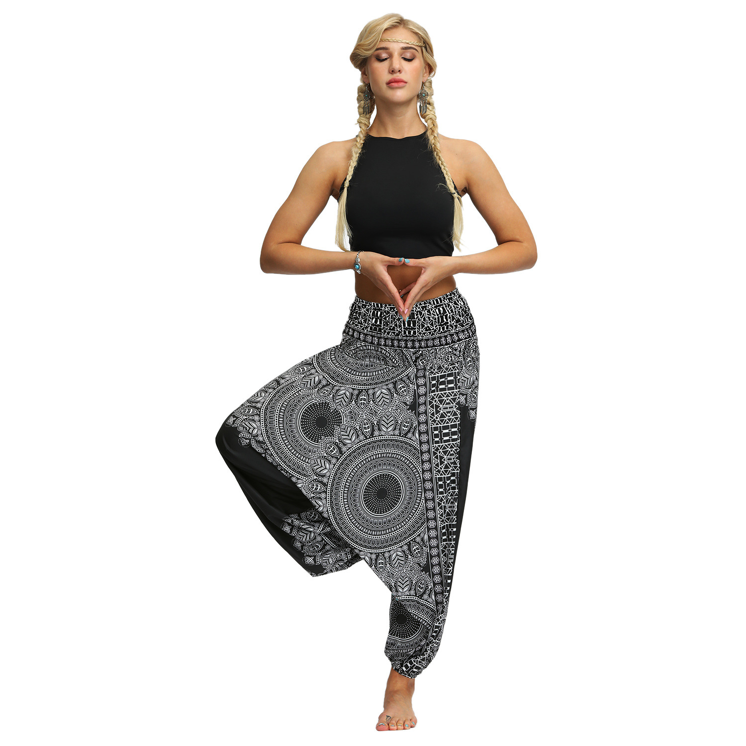 printing sports fitness yoga casual pants Nihaostyle Clothing Wholesale NSMDF67671