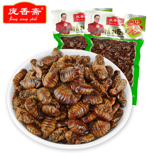 Pangxiangzhai Silkworm Pupae Ингредиенты ингредиенты 斋 150 г/сумки 40 мешков/коробка шелкота