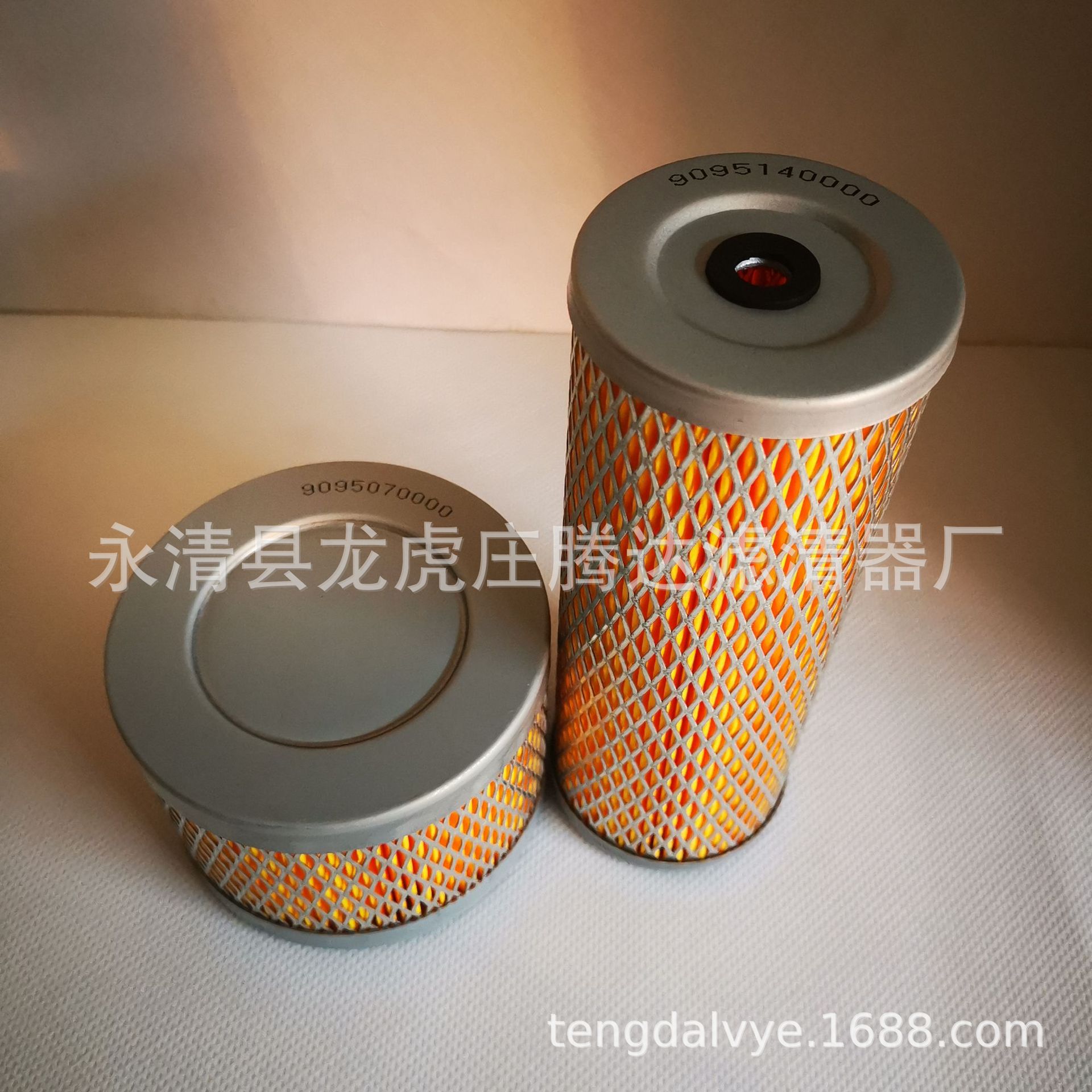 90950700000贝克真空泵空气滤芯