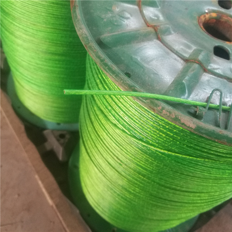 External binding pvc Plastic bag rope Clothesline breed greenhouse Yamo Plastic skin a wire rope