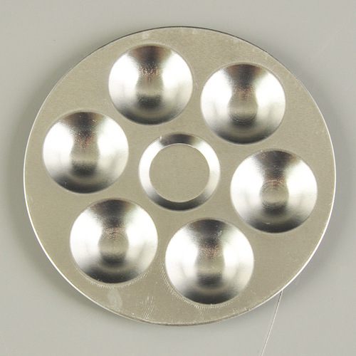 Gundam military model coloring tool paint stirring dilution paint aluminum metal palette palette pen paint